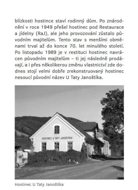 Penzión pre hostí Janostik